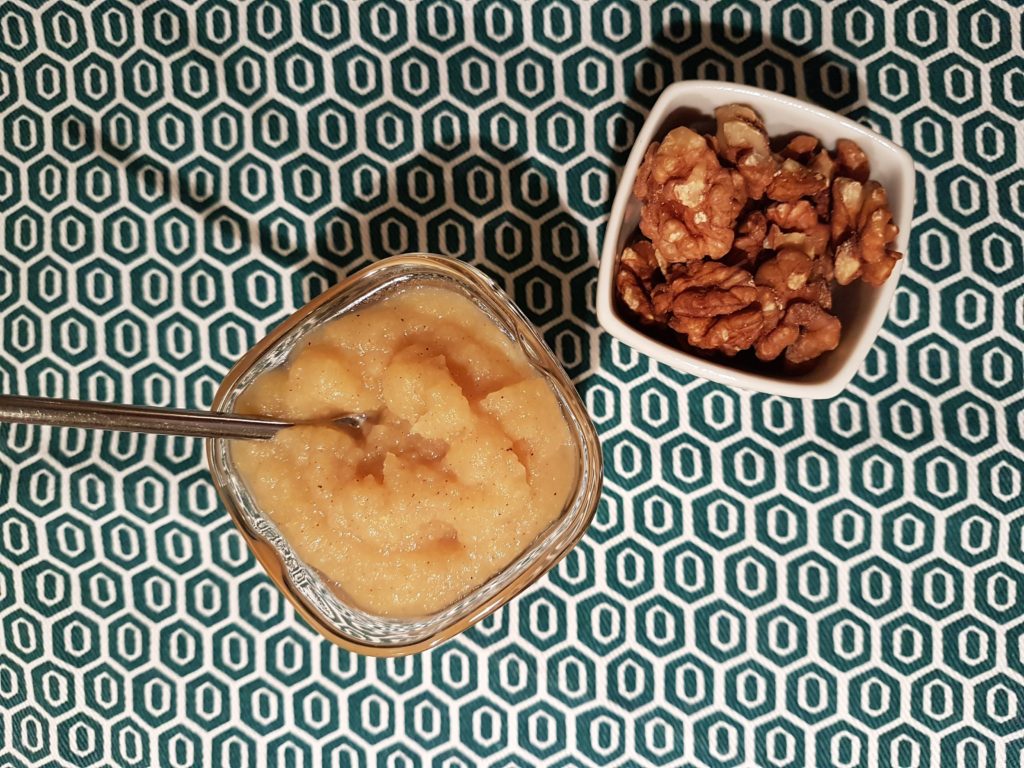 Compote pomme banane Nutrivie nutrition et santé