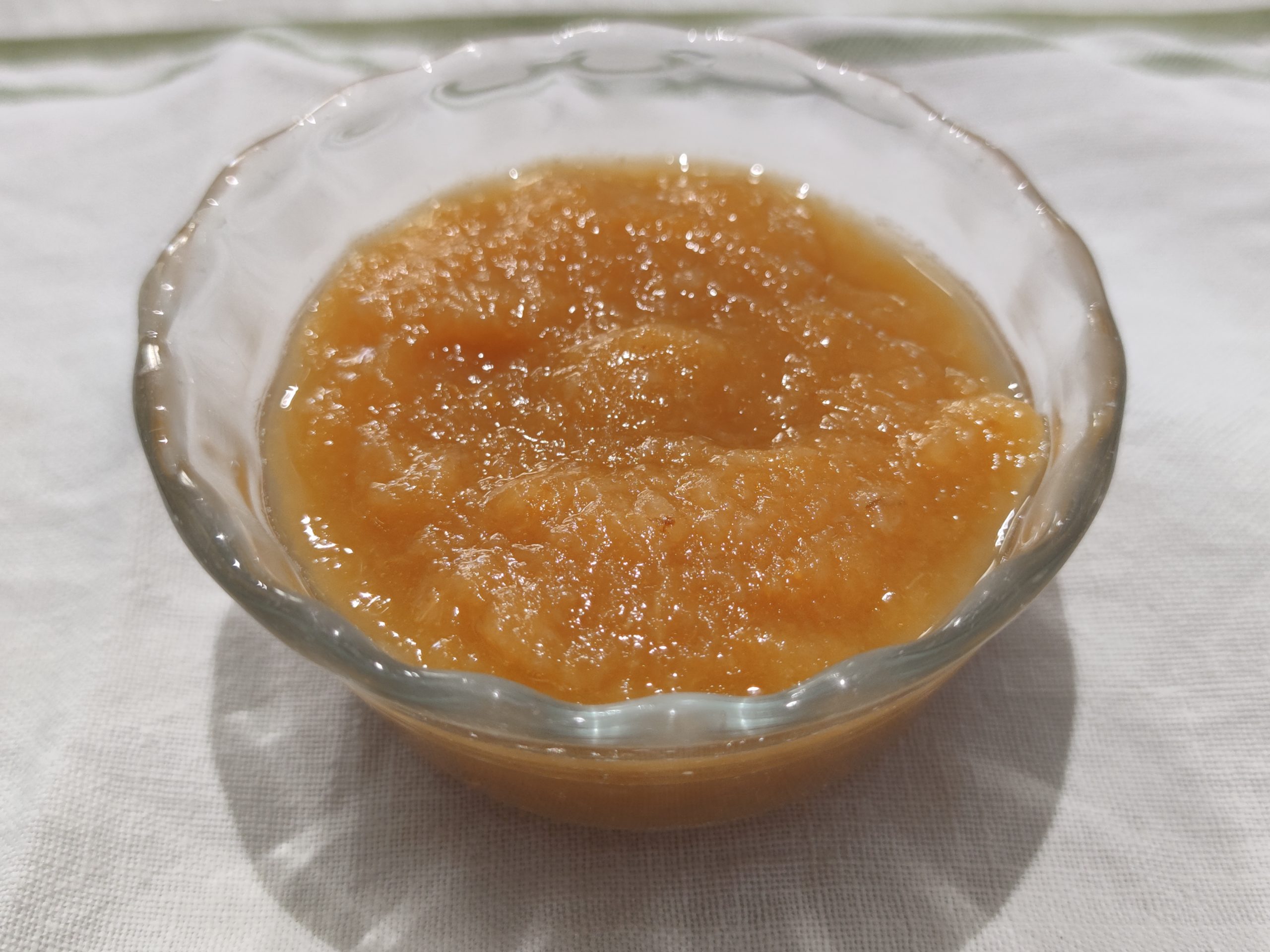 Compote pêche abricot Nutrivie nutrition et santé